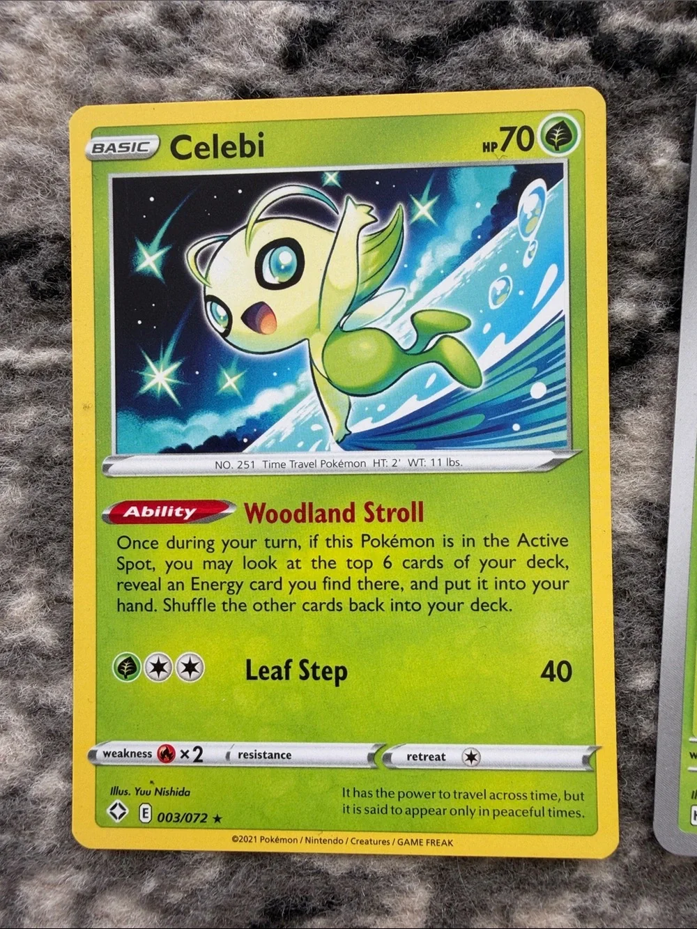 Celebi Card Lot | Shining Fates & Stellar Crown | 2 Unique Celebi Cards | ✨5/$25